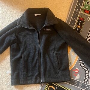 Columbia Kids Charcoal Fleece Jacket